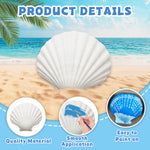 10PCS Large Natural Scallop Shells
