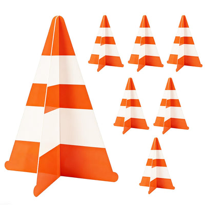 6 Pcs Traffic Light Centerpieces for Racing Cars Party Decorations