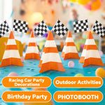 6 Pcs Traffic Light Centerpieces for Racing Cars Party Decorations
