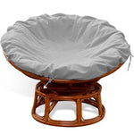 Papasan Cushion Cover Only,Water Resistant Papasan Chair Cushion Cover for Outdoor lndoor,Skin-Friendly Soft Machine Washable Unfading Zippered Cover for Round Egg Chair Cushion