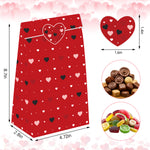 24 Pcs Valentines Gift Bags