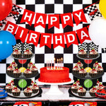 3-Tier Racing Car Theme Cardboard Cupcake Stand（Traffic Light）