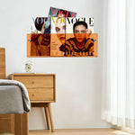 2 Pack Acrylic Magazine Holder