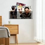 2 Pack Acrylic Magazine Holder