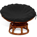 Papasan Cushion Cover Only,Water Resistant Papasan Chair Cushion Cover for Outdoor lndoor,Skin-Friendly Soft Machine Washable Unfading Zippered Cover for Round Egg Chair Cushion